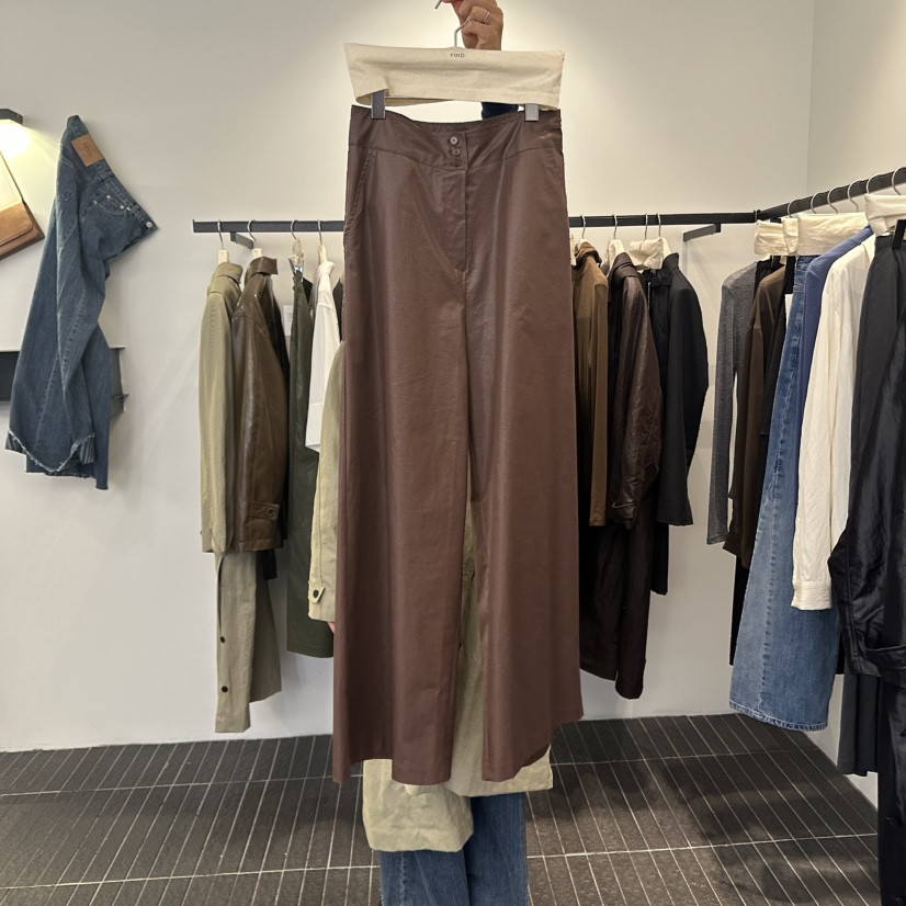FIND-P韓國代購㊣女士新品25秋冬職業時尚真品熱賣推薦休閑褲FIND-P休閑褲圖色1