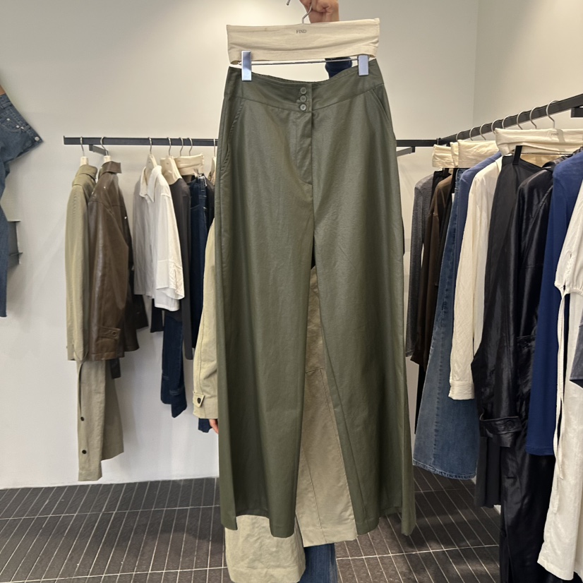 FIND-P韓國代購㊣女士新品25秋冬職業時尚真品熱賣推薦休閑褲FIND-P休閑褲圖色2
