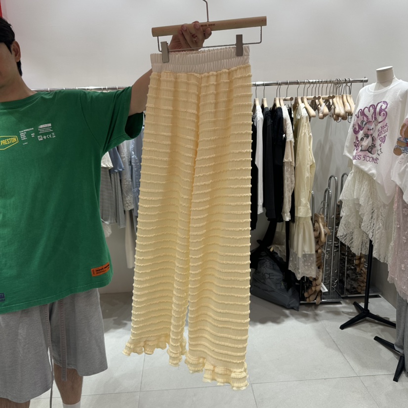 MINI UNNI東大門㊣實拍女士新品25秋冬時尚休閑熱賣休閑褲MINI UNNI休閑褲圖色2