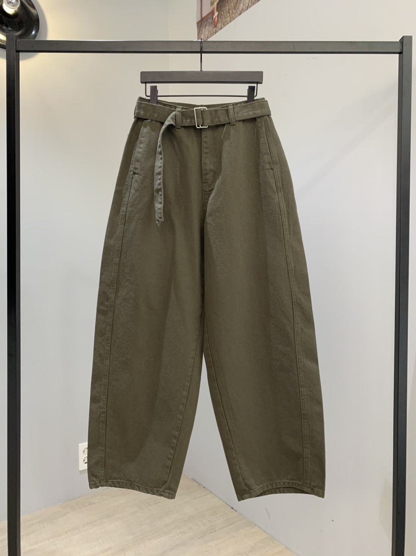 SOFTNESS東大門㊣直郵女士新品推薦職業休閑25秋冬休閑褲含腰帶Softness/Cosmic休閑褲