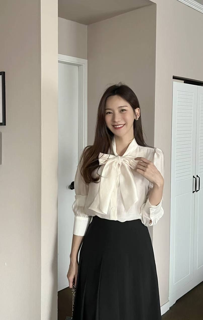 GUNNY GIRLS-거니걸스-T東大門㊣代購女裝新款休閑襯衫蕾絲衫GUNNY GIRLS襯衫/蕾絲衫圖色3