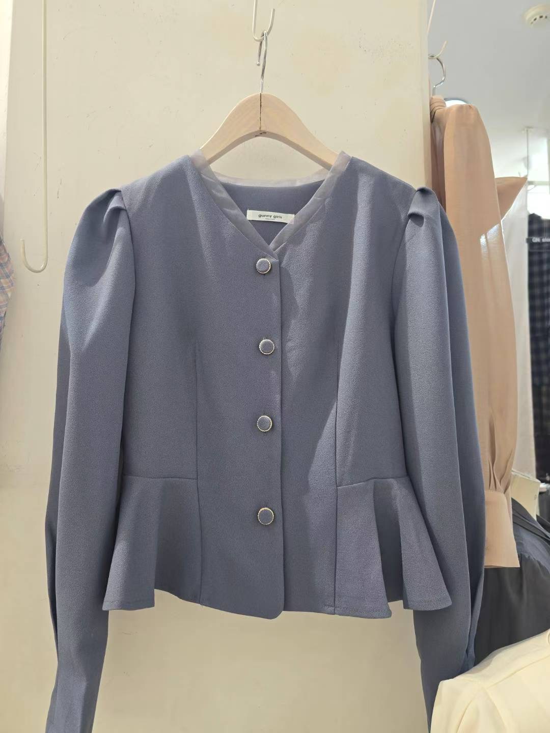 GUNNY GIRLS-거니걸스-T東大門㊣實拍女裝新品熱賣襯衫蕾絲衫GUNNY GIRLS襯衫/蕾絲衫圖色3