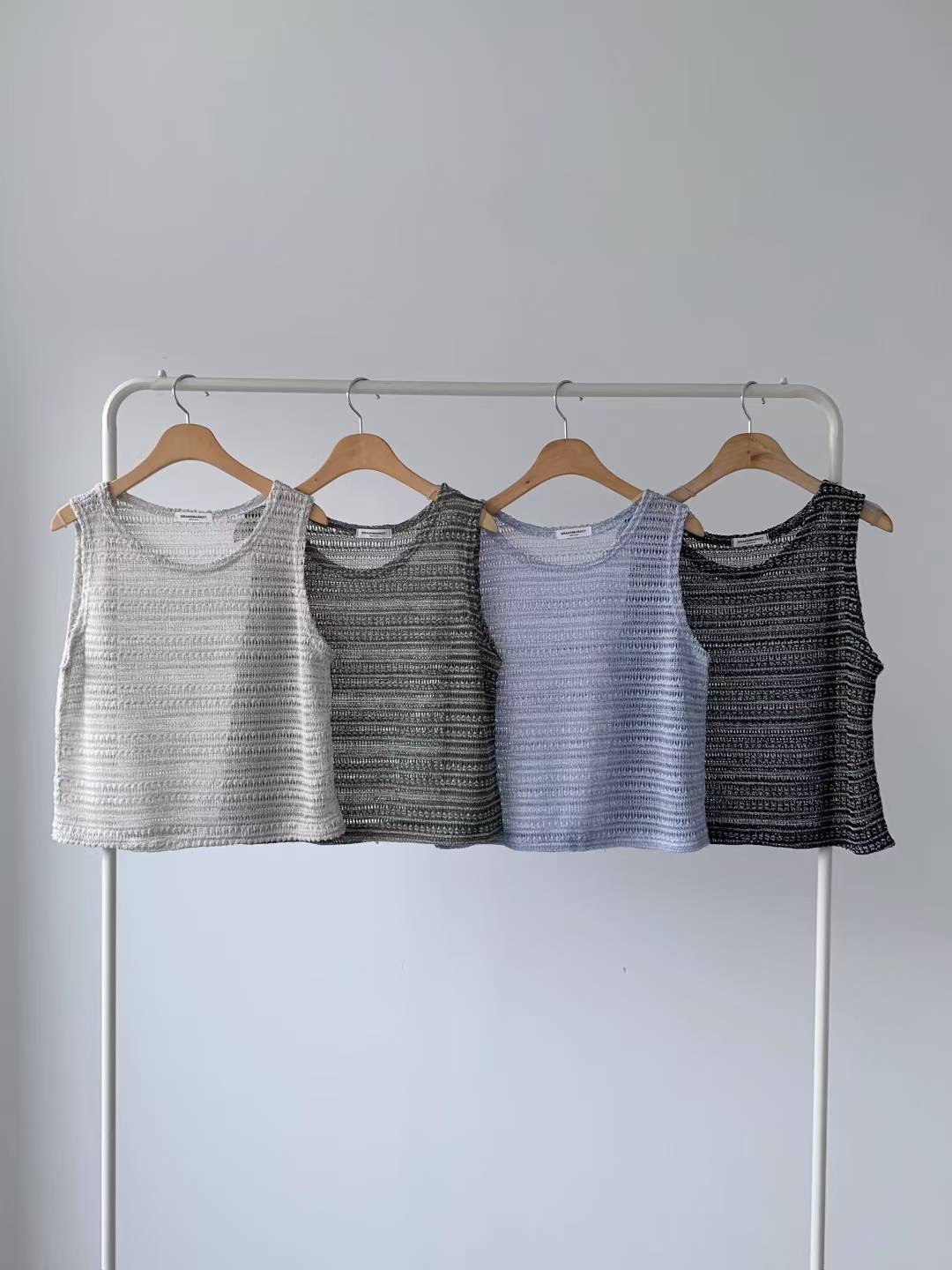 BRAND MARKET-브랜드마켓-T東大門㊣代購女裝新款25秋冬吊帶背心BRAND MARKET-OT吊帶/背心圖色4左四色