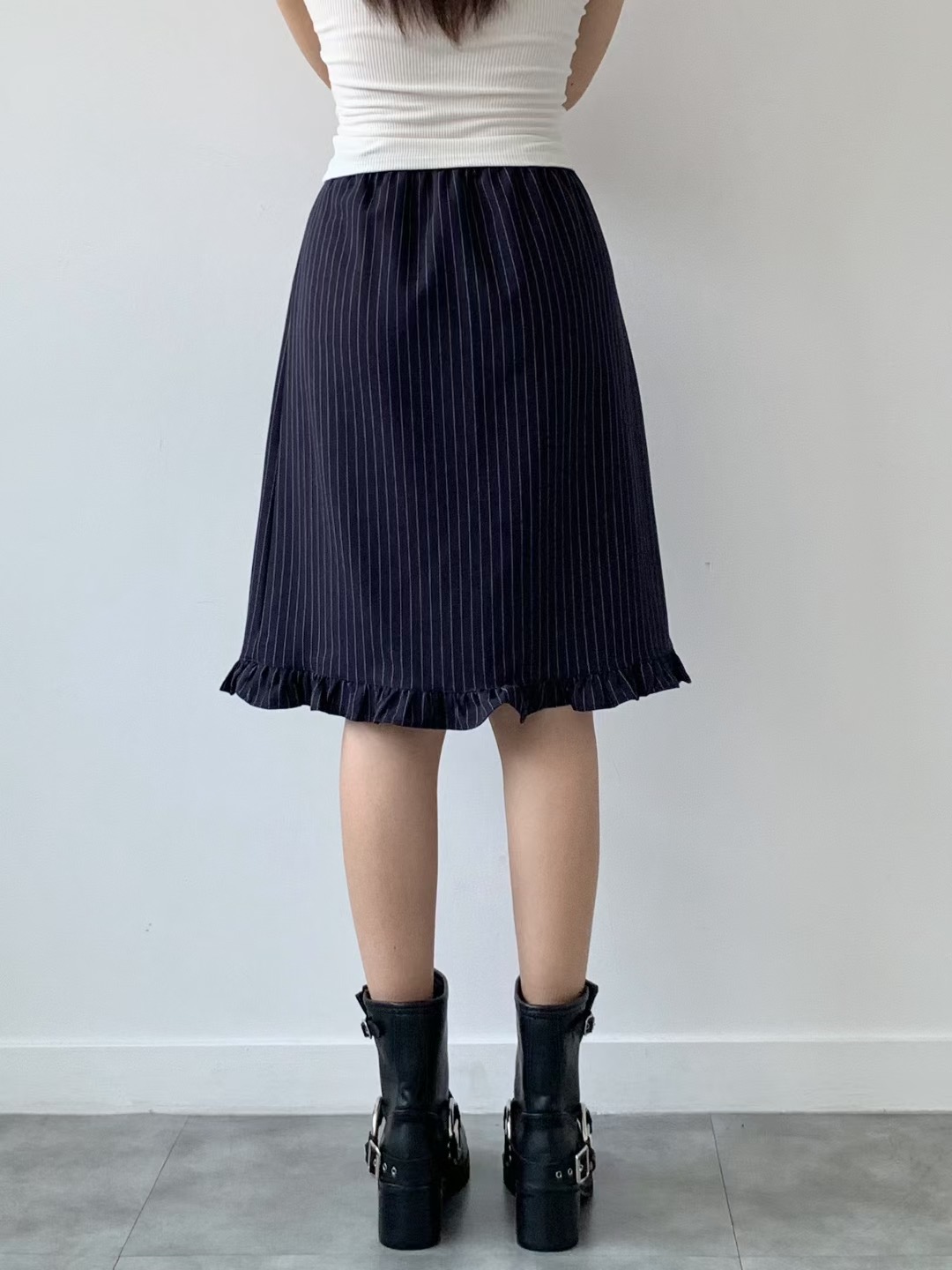 BRAND MARKET-브랜드마켓-T東大門㊣直郵女裝新品人氣半身裙中短裙荷葉邊BRAND MARKET-OT半身裙/中短裙