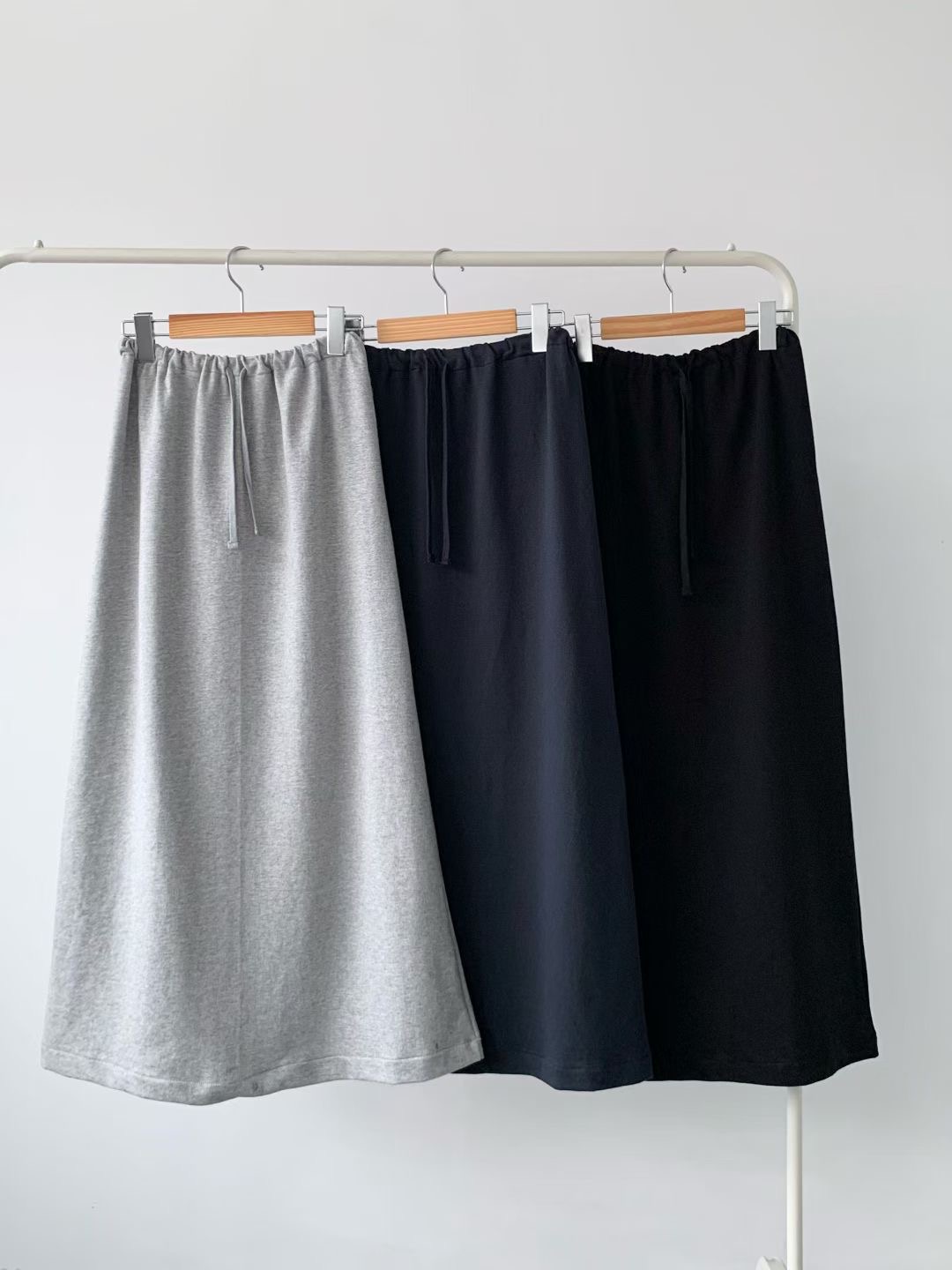 BRAND MARKET-브랜드마켓-T東大門㊣實拍女裝新款休閑長裙流蘇BRAND MARKET-OT長裙圖色3左三色