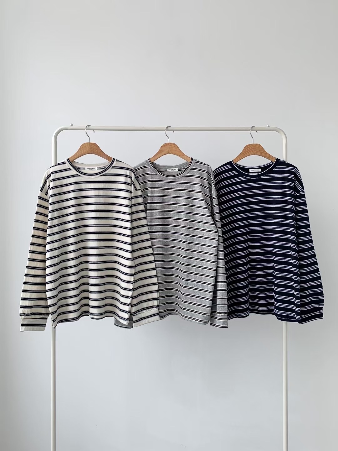 BRAND MARKET-브랜드마켓-T韓國代購㊣女士新款25秋冬長袖T恤BRAND MARKET-OT長袖T恤圖色3左三色