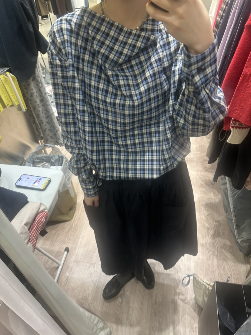 ARCHIVE-P東大門㊣代購女裝新款熱賣真品人氣襯衫蕾絲衫格紋ARCHIVE-P襯衫/蕾絲衫