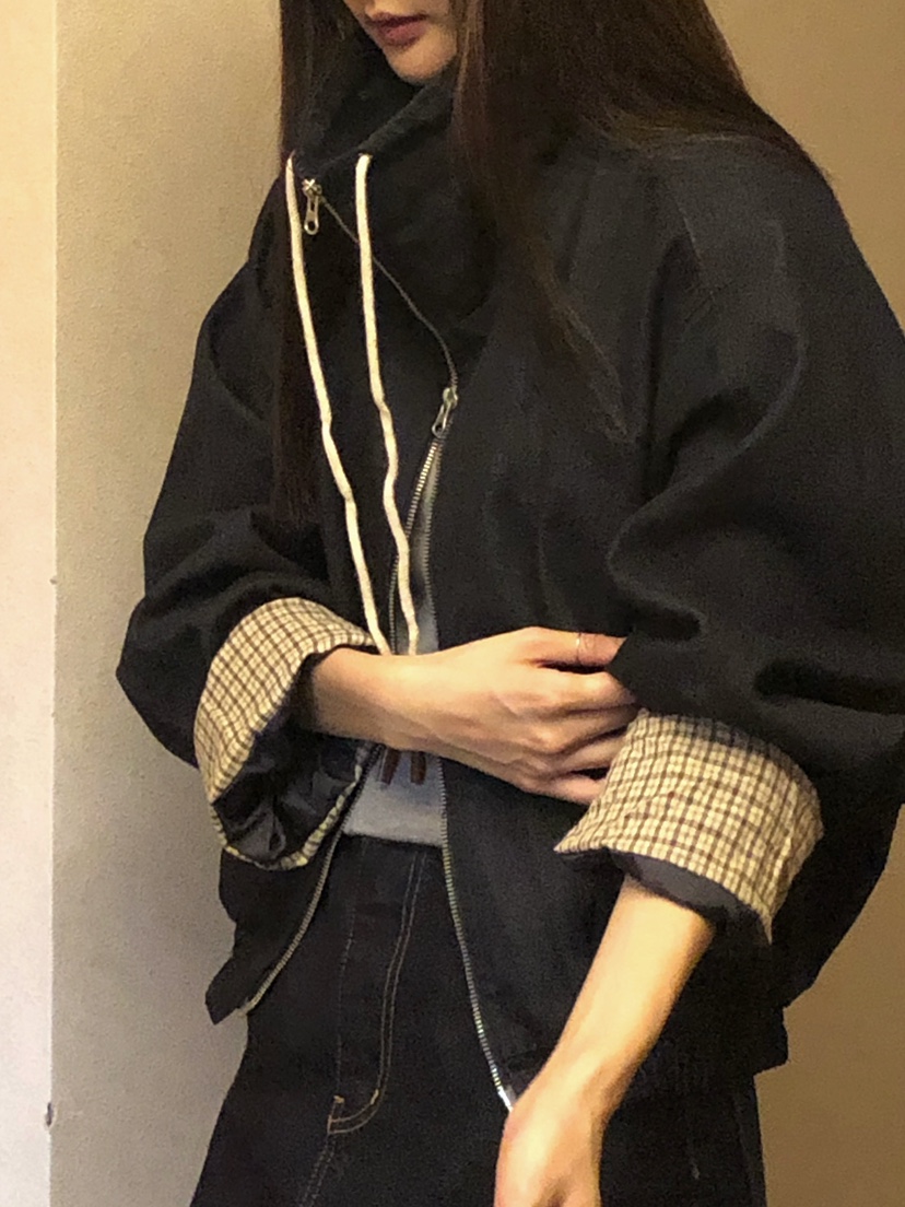 ONDO-P東大門㊣直郵女士新款熱賣人氣休閑真品25秋冬夾克格紋ONDO-P夾克