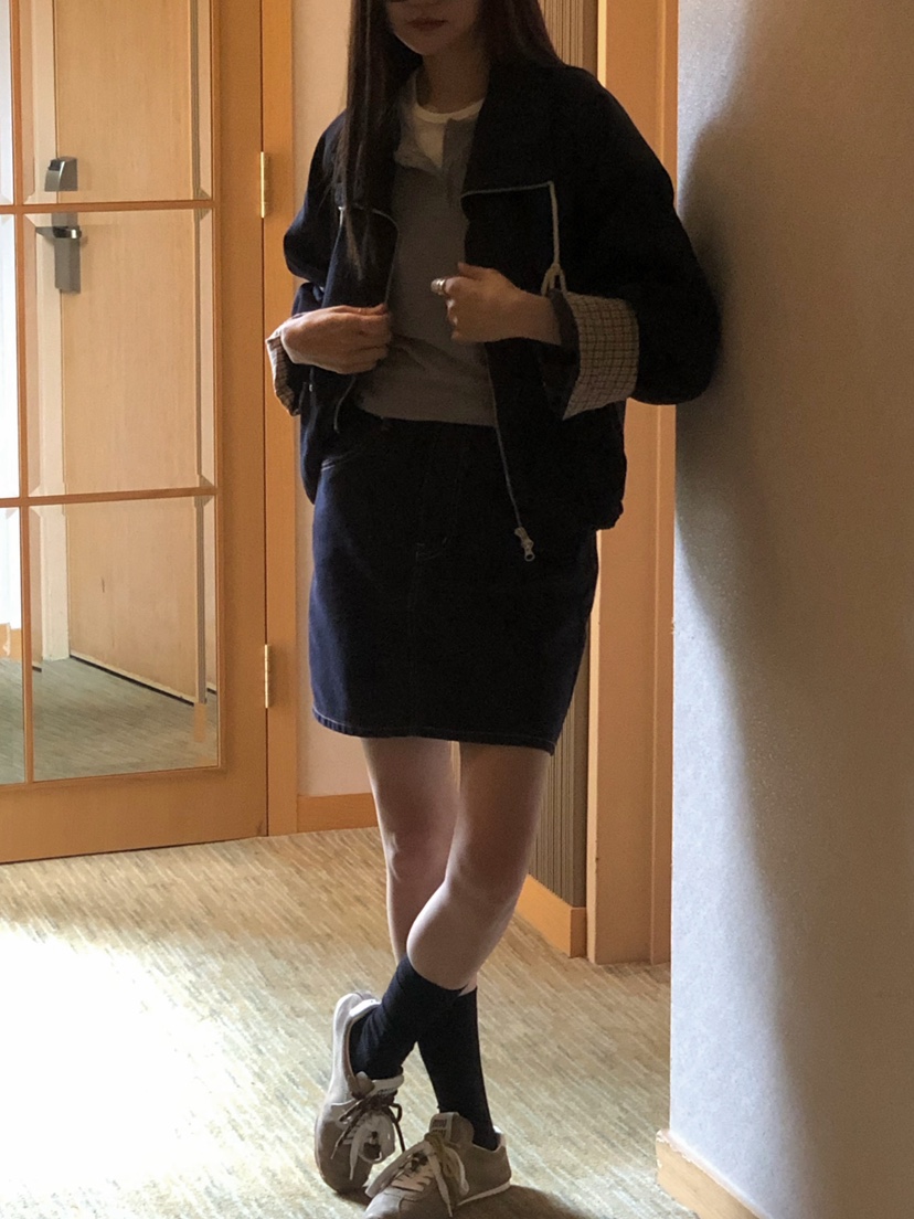 ONDO-P東大門㊣直郵女士新款熱賣人氣休閑真品25秋冬夾克格紋ONDO-P夾克