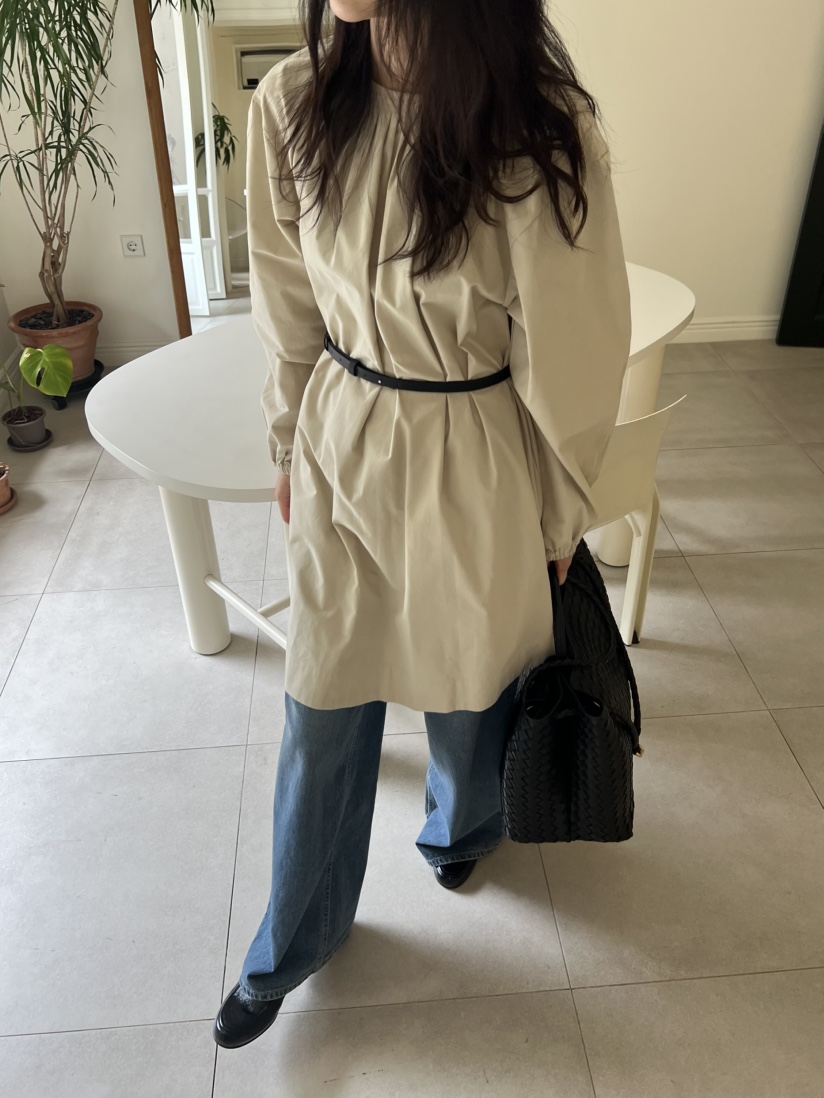 ME MO東大門㊣代購女士新款人氣推薦休閑時尚連衣裙不含腰帶ME MO連衣裙
