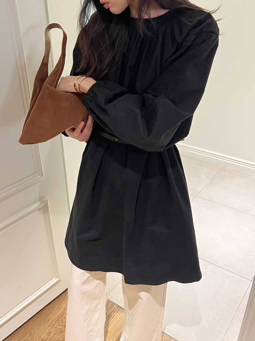 ME MO東大門㊣代購女士新款人氣推薦休閑時尚連衣裙不含腰帶ME MO連衣裙