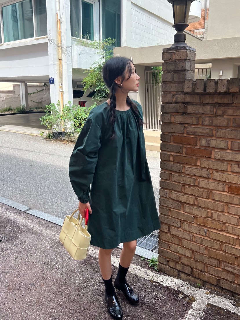 ME MO東大門㊣代購女士新款人氣推薦休閑時尚連衣裙不含腰帶ME MO連衣裙圖色3