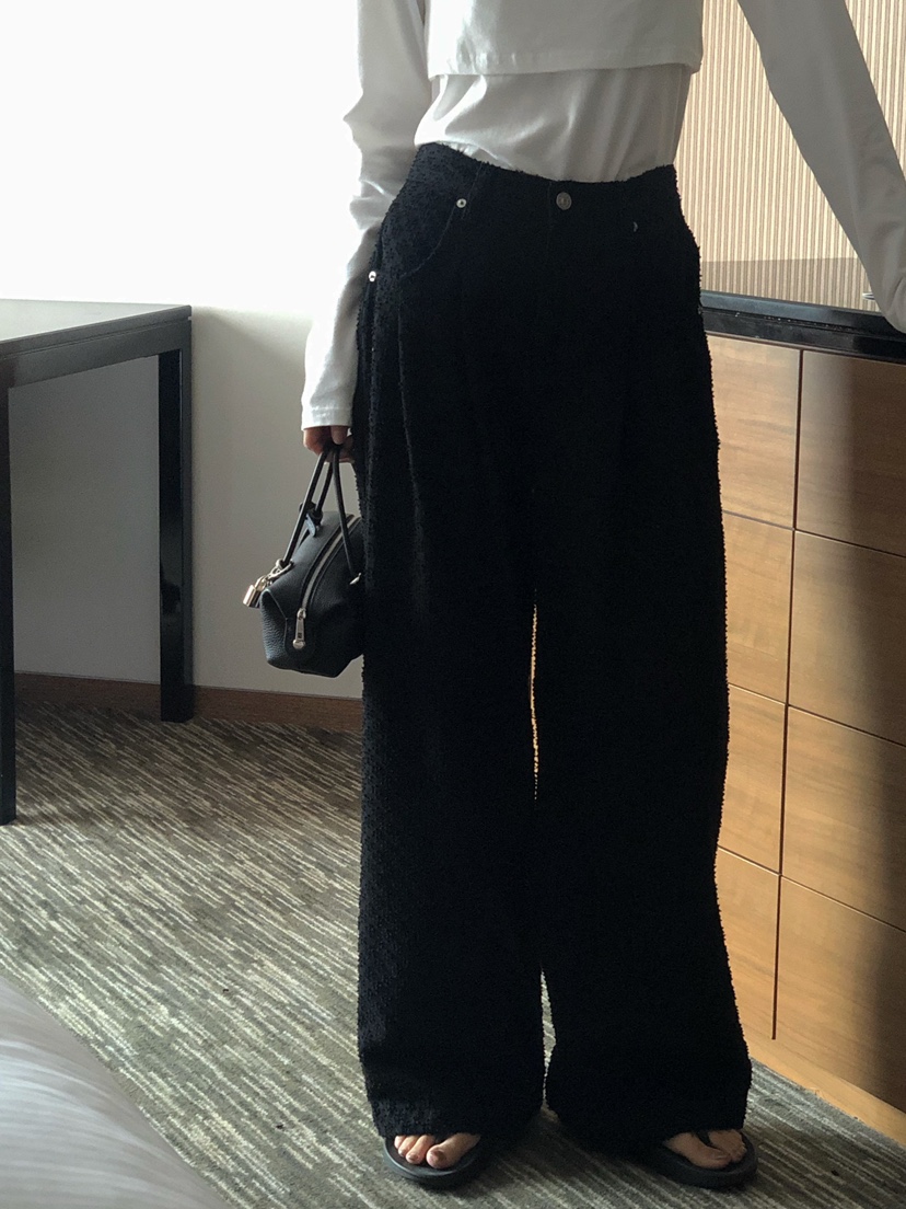 ONDO-P韓國直郵㊣女裝新款時尚真品推薦人氣職業休閑休閑褲ONDO-P休閑褲圖色2