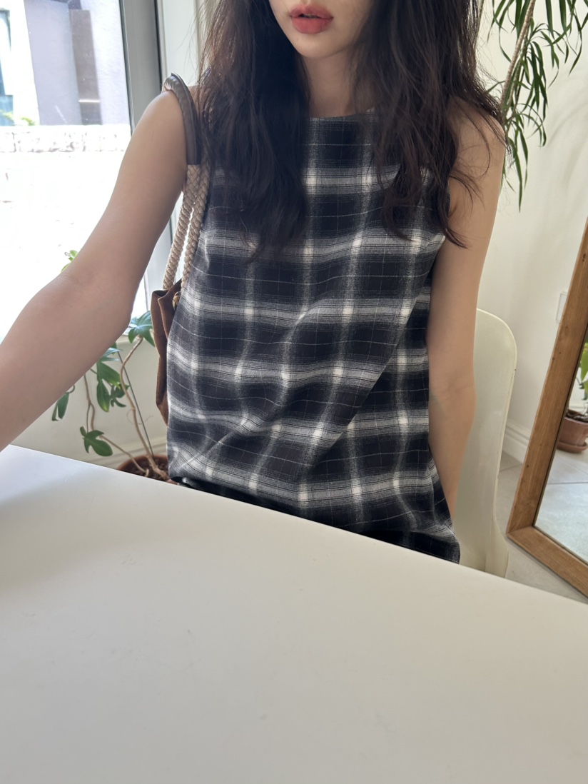 ME MO韓國直郵㊣女裝新款熱賣休閑真品25秋冬時尚連衣裙格紋ME MO連衣裙