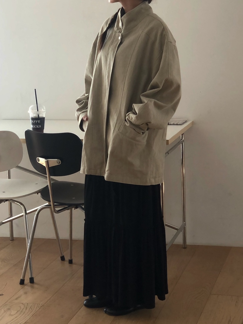 ONDO-P韓國代購㊣女裝新品休閑熱賣真品人氣25秋冬職業長裙ONDO-P長裙