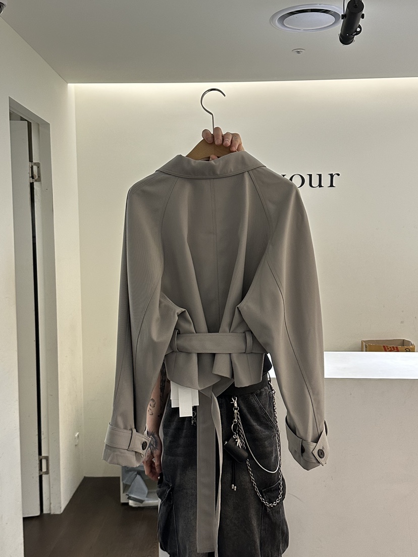 YOUR-P東大門㊣代購女士新品推薦職業25秋冬休閑夾克含腰帶YOUR-P夾克