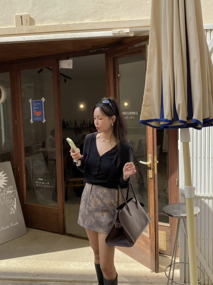 OUPPT東大門㊣代購女士新款真品25秋冬推薦休閑職業人氣短裙OUPPT短裙