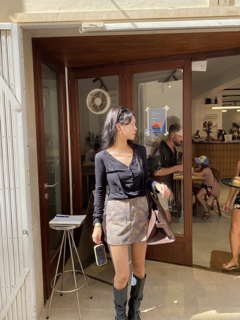 OUPPT東大門㊣代購女士新款推薦熱賣25秋冬時尚休閑長袖T恤OUPPT長袖T恤
