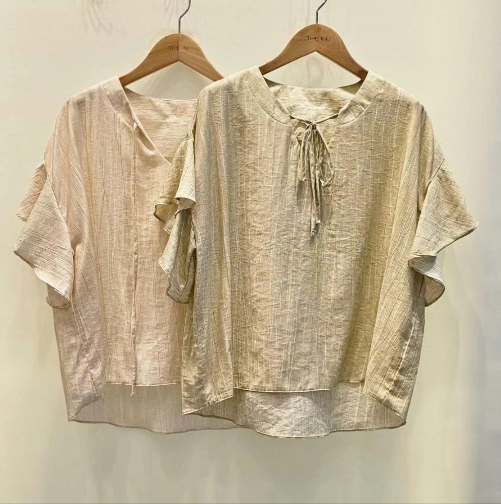 THE IN-더인-T韓國直郵㊣女裝新品25秋冬推薦襯衫蕾絲衫THE IN襯衫/蕾絲衫