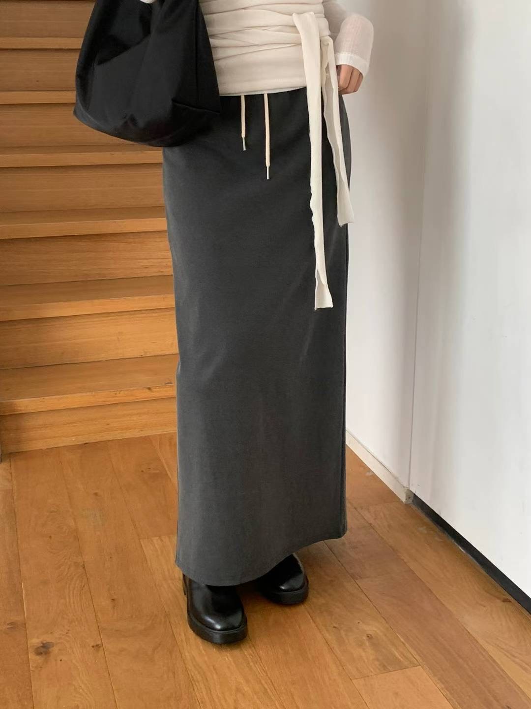 SATURDAY東大門㊣實拍女裝新款時尚職業人氣推薦休閑真品長裙SATURDAY長裙圖色2