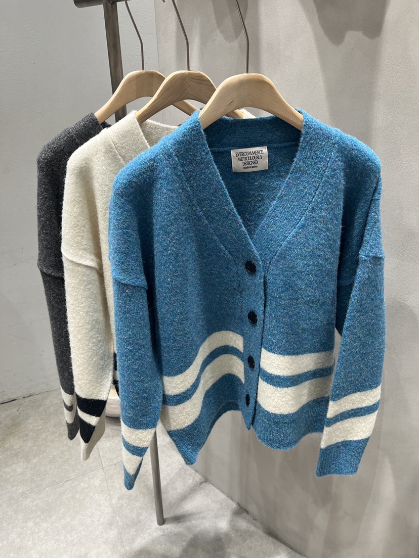 EVERCOMMERCE METICULOUSLY DESIGNED東大門㊣直郵女裝新品休閑針織衫EVERCOMMERCE針織衫