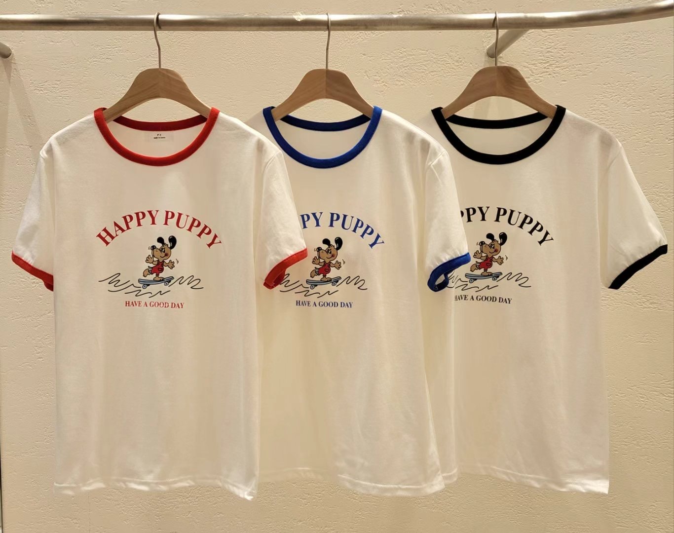 P.SHOP韓國直郵㊣女裝新品25秋冬時尚推薦熱賣休閑真品T恤P.SHOPT恤圖色3左三色