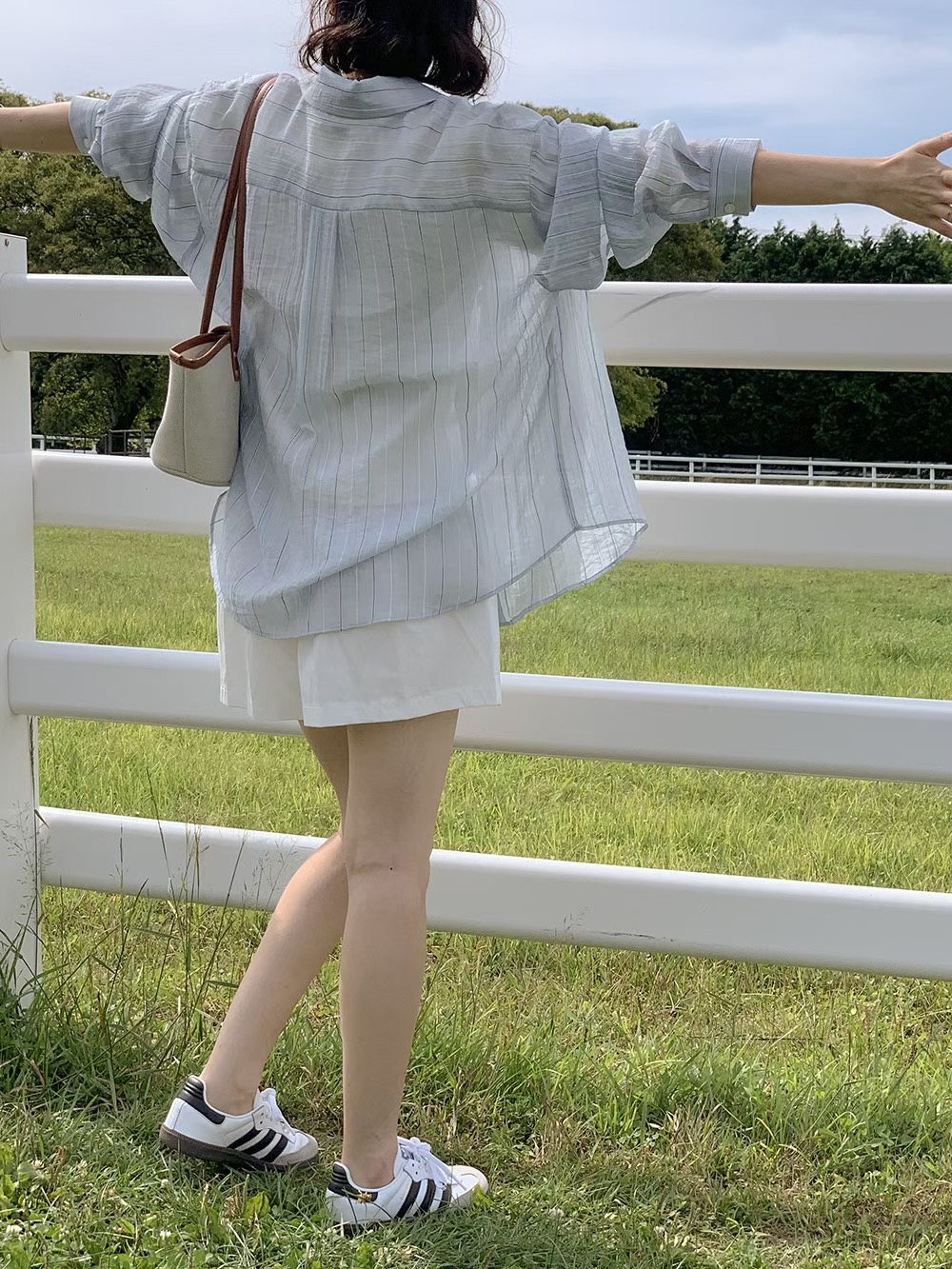 AND東大門㊣直郵女士新品職業休閑時尚推薦襯衫蕾絲衫不含內搭AND襯衫/蕾絲衫