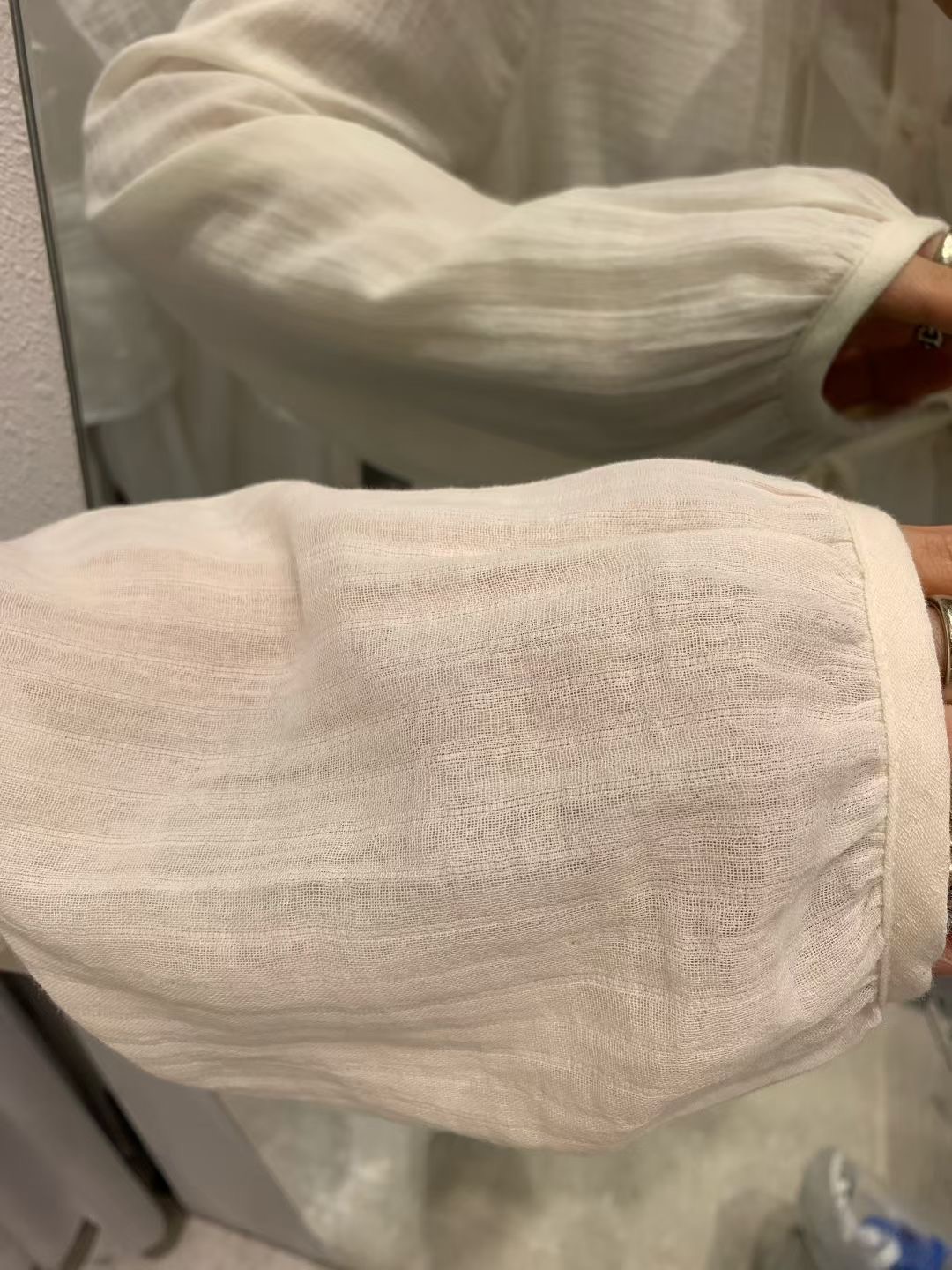 AND東大門㊣直郵女士新款25秋冬職業人氣時尚休閑襯衫蕾絲衫AND襯衫/蕾絲衫