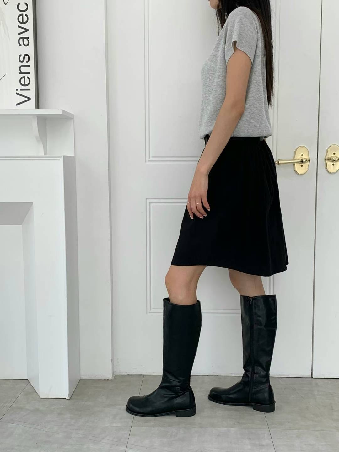 THEMAIN東大門㊣實拍女裝新品休閑時尚真品半身裙中短裙含腰帶THEMAIN半身裙/中短裙
