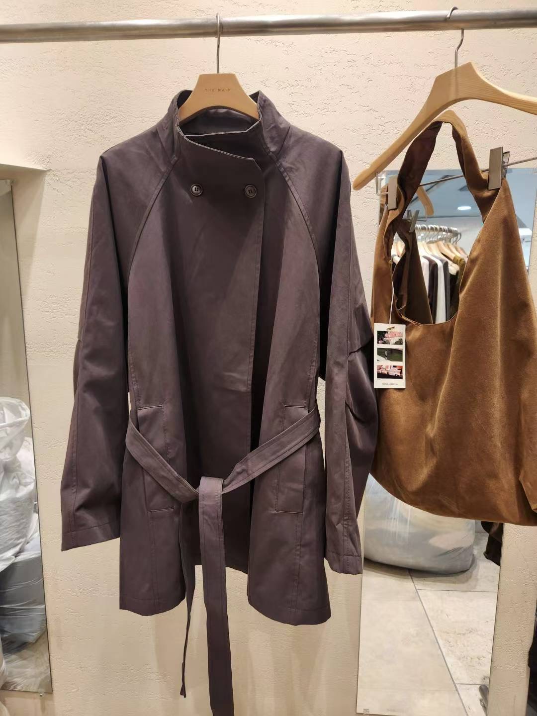 THEMAIN東大門㊣代購女裝新款休閑推薦人氣職業時尚夾克含腰繩THEMAIN夾克圖色2