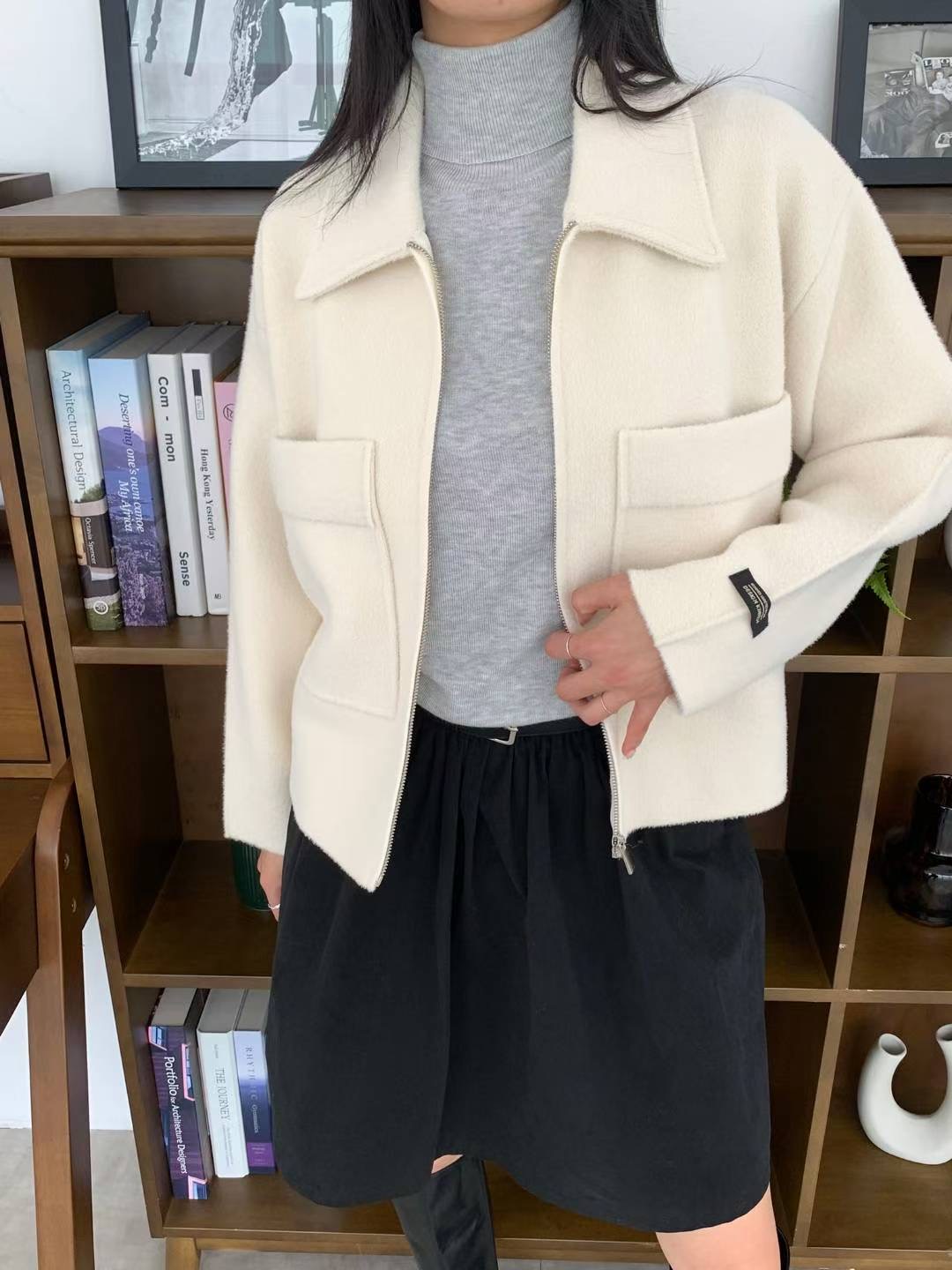 THEMAIN韓國直郵㊣女士新品25秋冬時尚職業推薦休閑真品夾克THEMAIN夾克