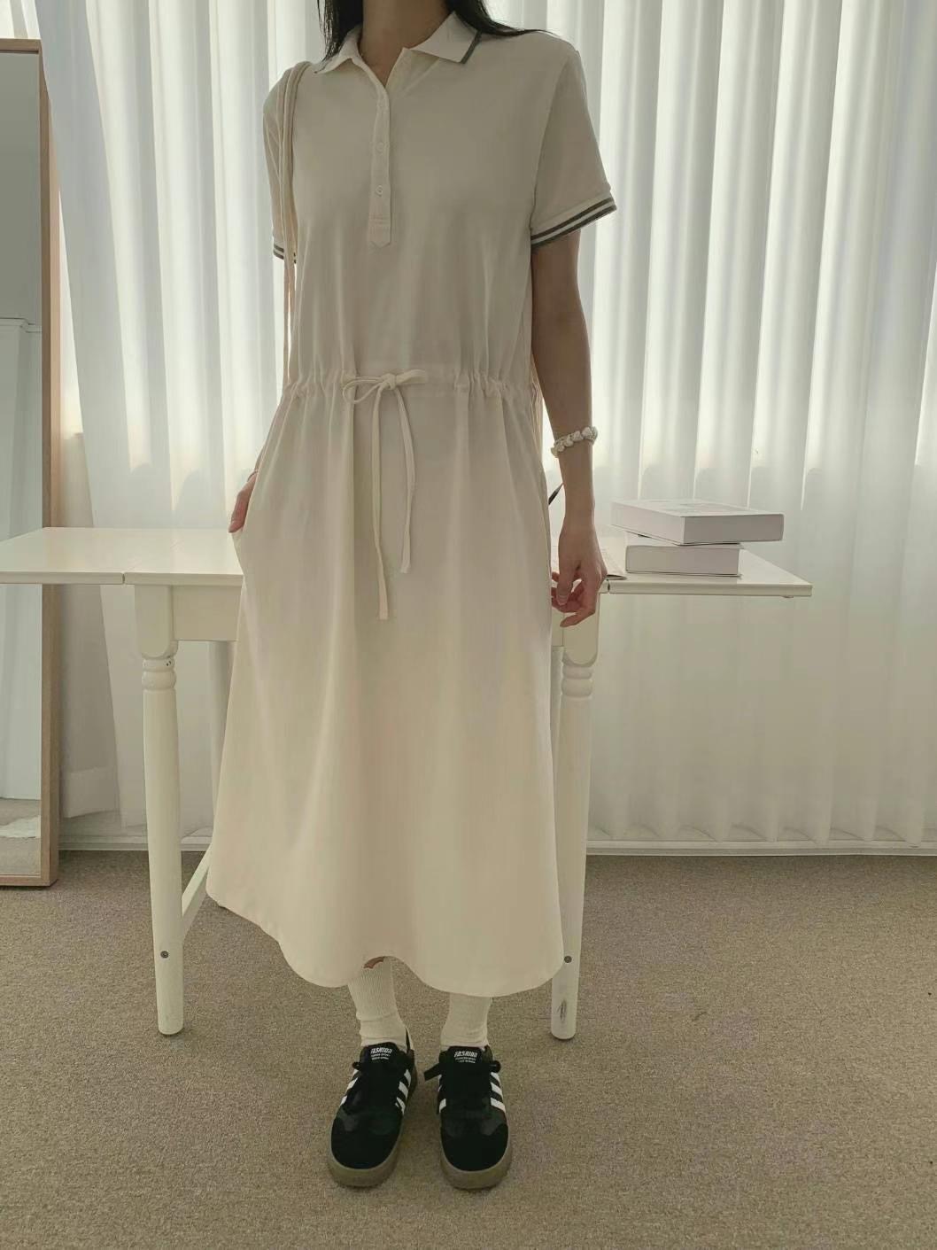 THEMAIN東大門㊣直郵女裝新款時尚職業休閑真品推薦25秋冬連衣裙THEMAIN連衣裙