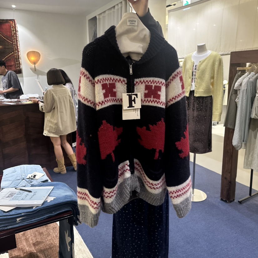 FURE韓國直郵㊣女裝新款時尚休閑真品職業人氣熱賣毛衣羊毛FURE毛衣圖色2
