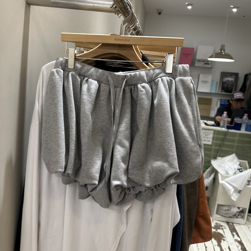 ABBEYLEE東大門㊣直郵女裝新品職業休閑推薦真品25秋冬短褲寬松ABBEYLEE短褲