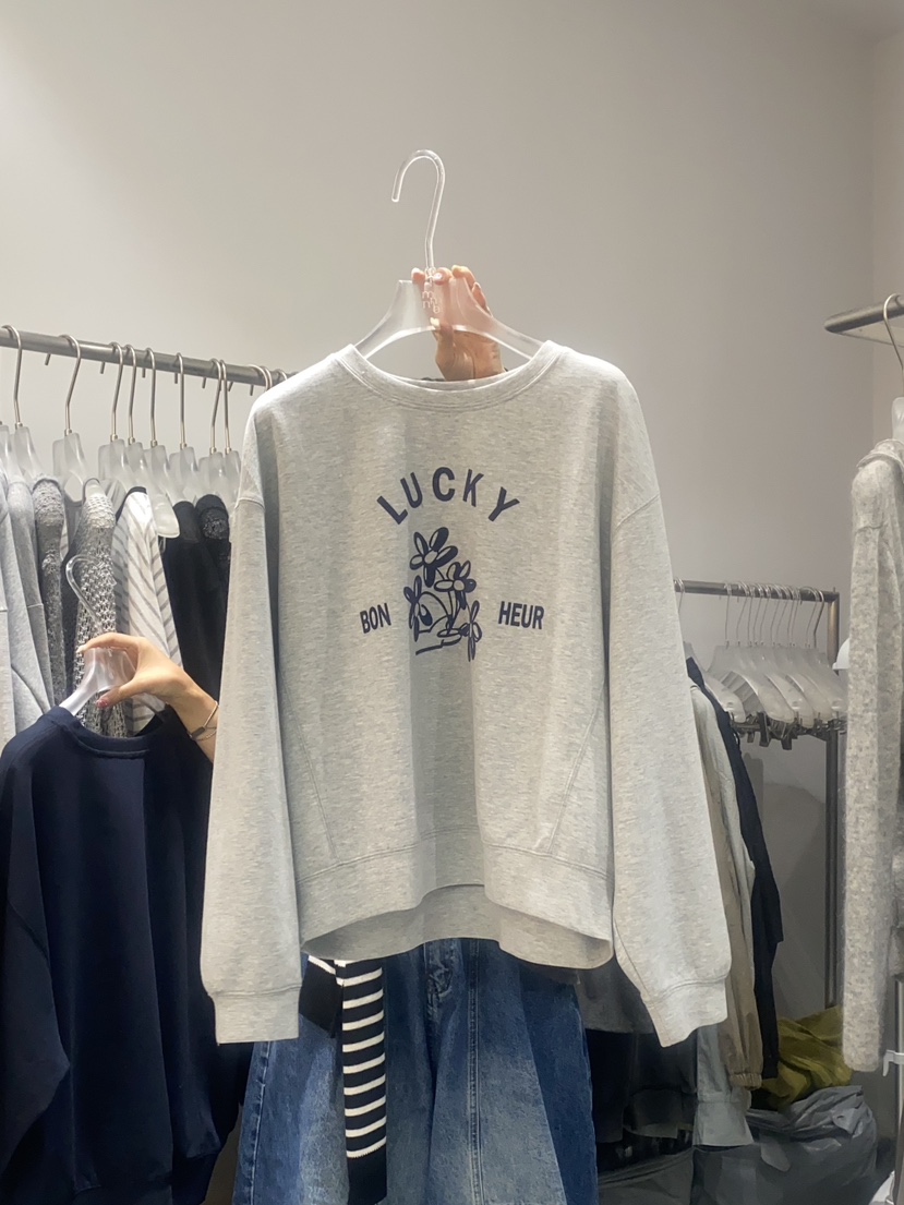 LOOKK韓國代購㊣女裝新品熱賣人氣25秋冬職業真品休閑推薦衛衣LOOKK衛衣