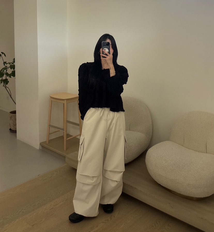 AMUSE SEOUL東大門㊣直郵女士新款時尚真品推薦熱賣休閑褲AMUSE SEOUL休閑褲