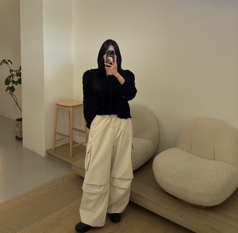 AMUSE SEOUL東大門㊣直郵女士新款時尚真品推薦熱賣休閑褲AMUSE SEOUL休閑褲
