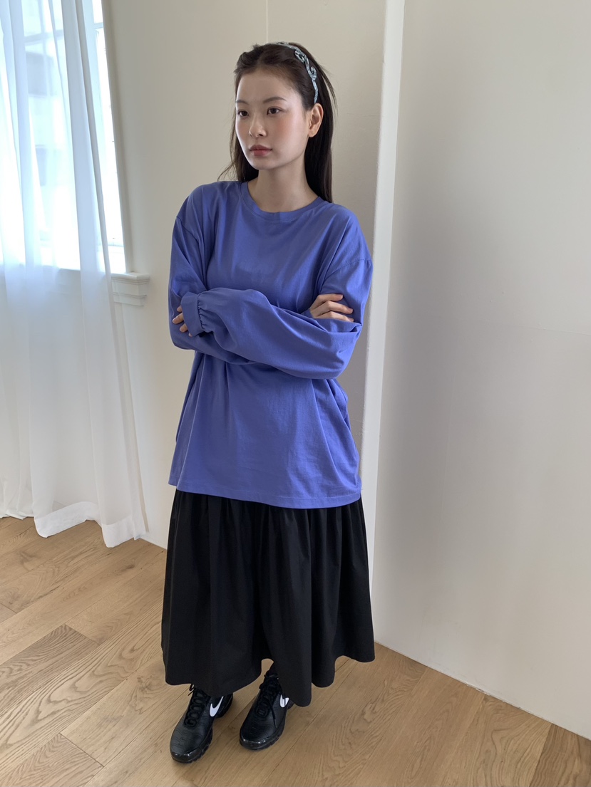 LOVE MY SANTA東大門㊣代購女士新款職業25秋冬時尚長袖T恤Santa/LOVE MY SANTA長袖T恤