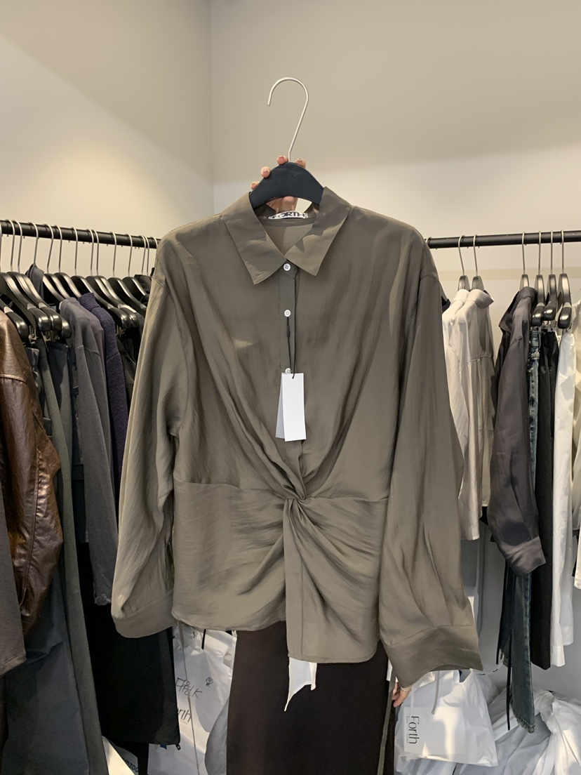 FORTH東大門㊣代購女士新品熱賣人氣職業真品25秋冬襯衫蕾絲衫FORTH襯衫/蕾絲衫圖色3