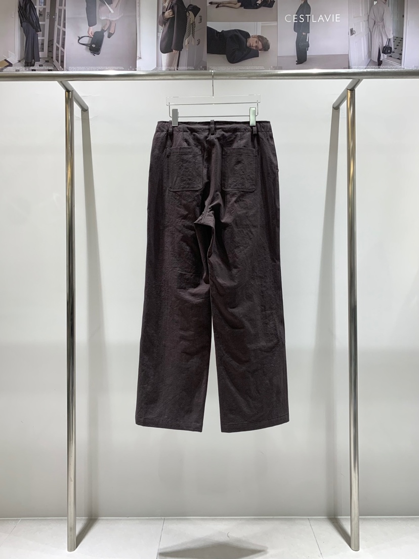 CESTLAVIE東大門㊣代購女裝新品休閑25秋冬時尚熱賣推薦休閑褲CESTLAVIE休閑褲