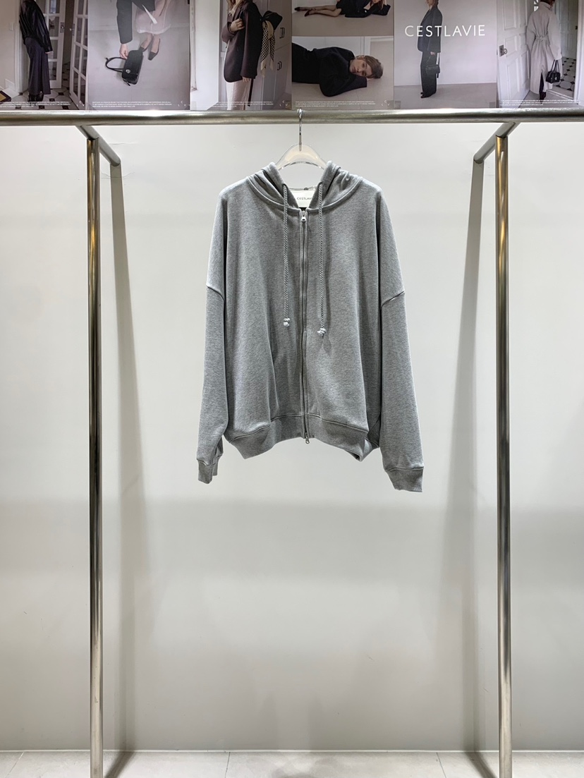 CESTLAVIE東大門㊣直郵女士新品人氣休閑職業夾克拉鏈柔軟連帽CESTLAVIE夾克