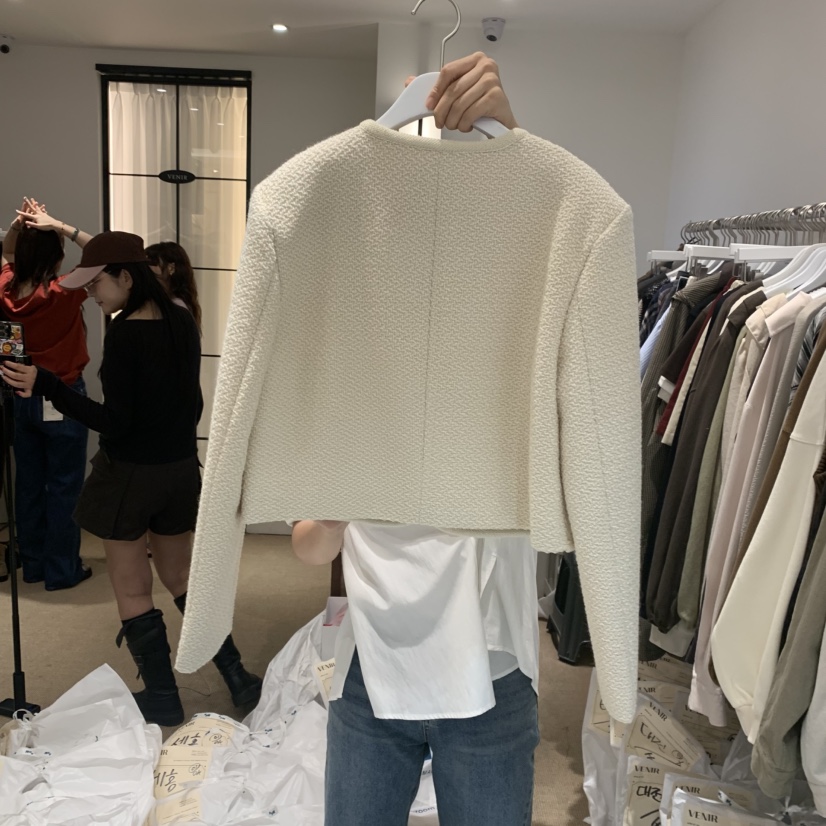 VENIR-a東大門㊣直郵女裝新品25秋冬職業推薦夾克不含內搭VENIR-a夾克