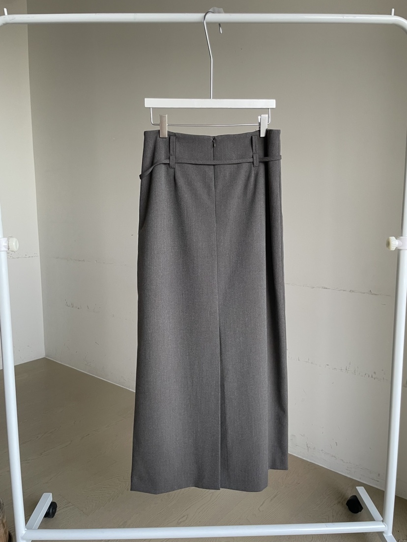 URBANE cloth韓國直郵㊣女裝新品真品熱賣時尚推薦長裙含腰帶URBANE cloth長裙