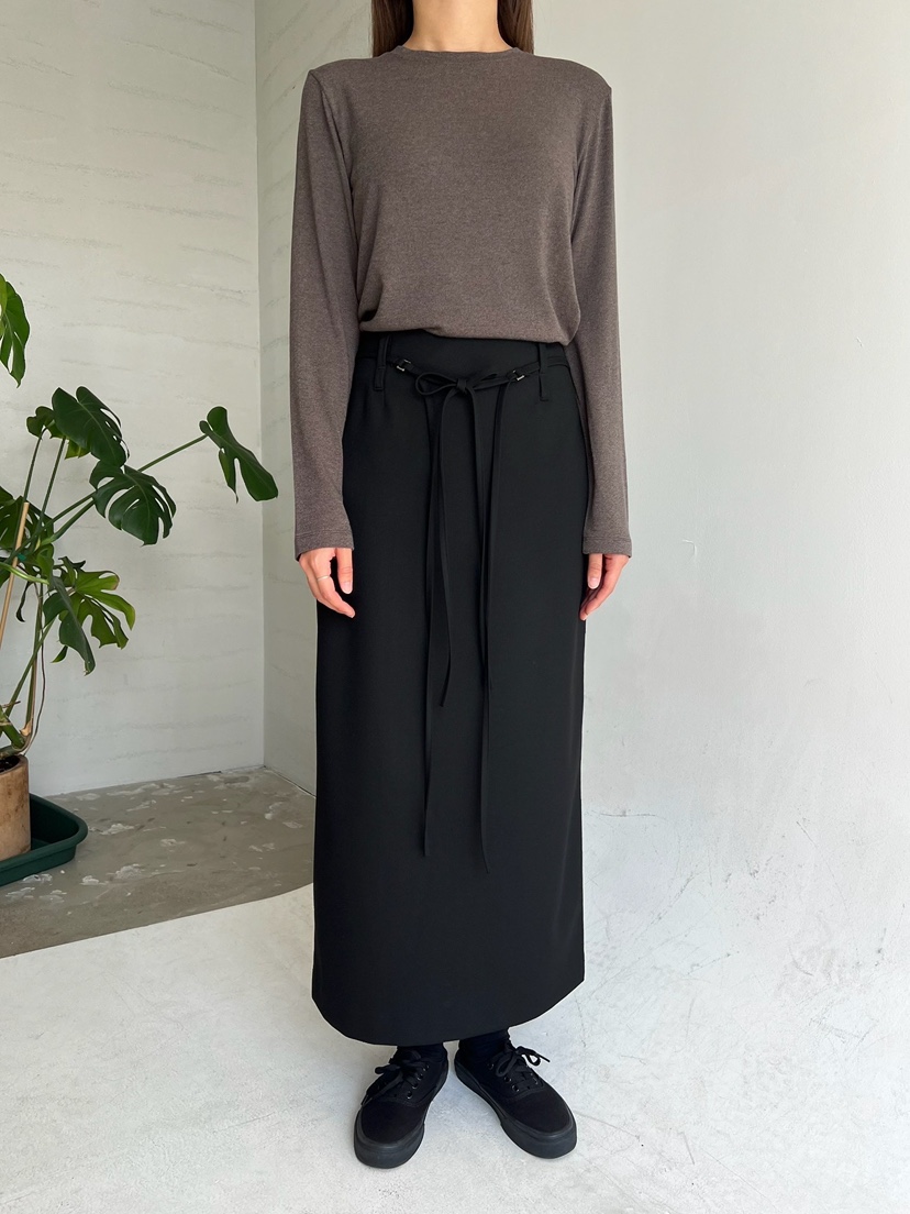 URBANE cloth韓國直郵㊣女裝新品真品熱賣時尚推薦長裙含腰帶URBANE cloth長裙