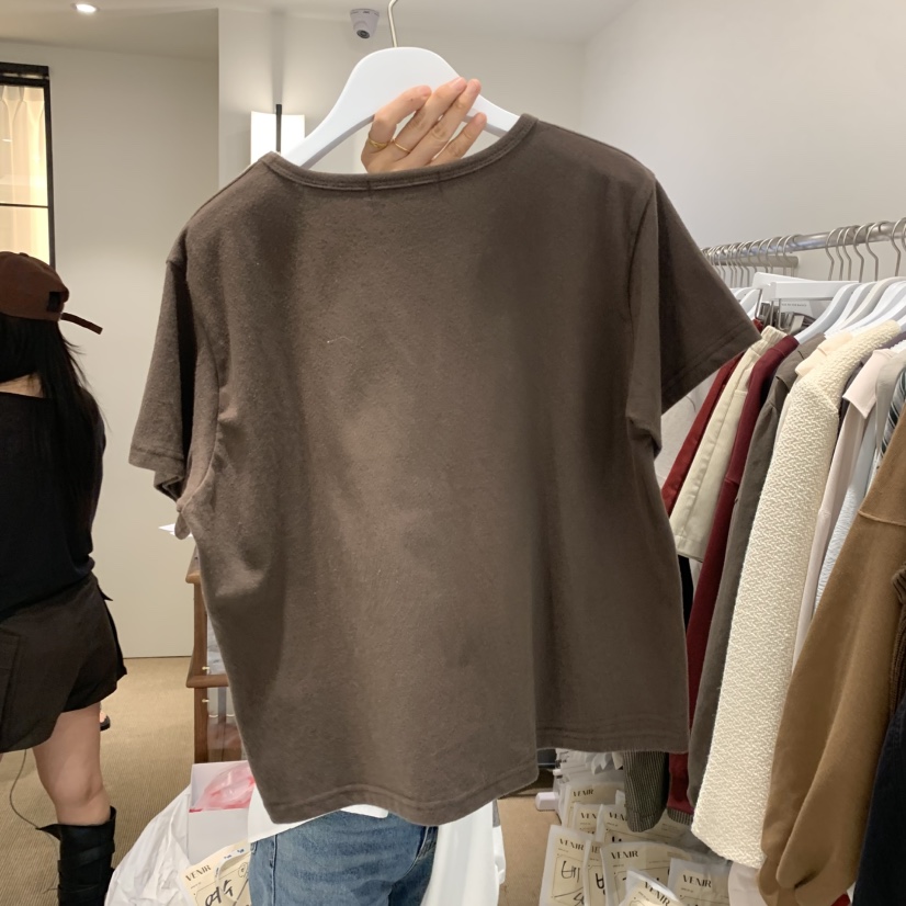 VENIR-a韓國直郵㊣女裝新品推薦休閑人氣熱賣25秋冬時尚T恤VENIR-aT恤
