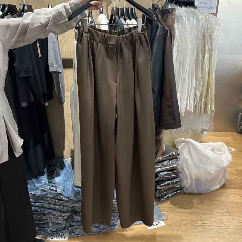 LEFANCY韓國代購㊣女裝新品推薦休閑職業25秋冬真品人氣休閑褲LEFANCY休閑褲圖色4