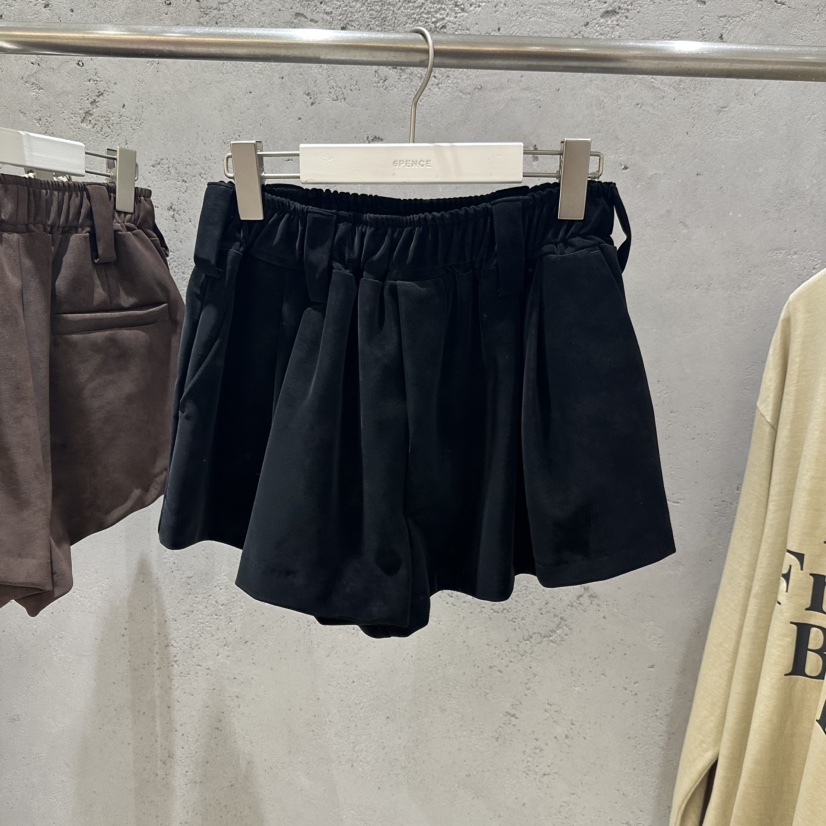 6PENCE-P東大門㊣代購女裝新款時尚真品熱賣推薦職業25秋冬短褲6PENCE-P短褲圖色3