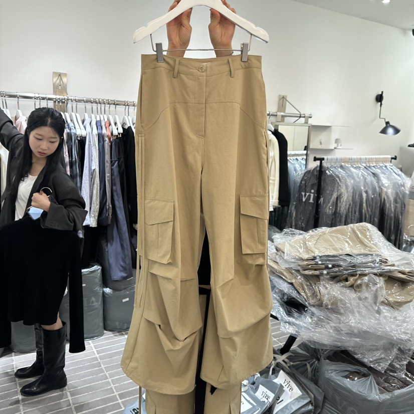 VIVE東大門㊣代購女裝新品推薦熱賣時尚真品人氣職業休閑褲VIVE休閑褲