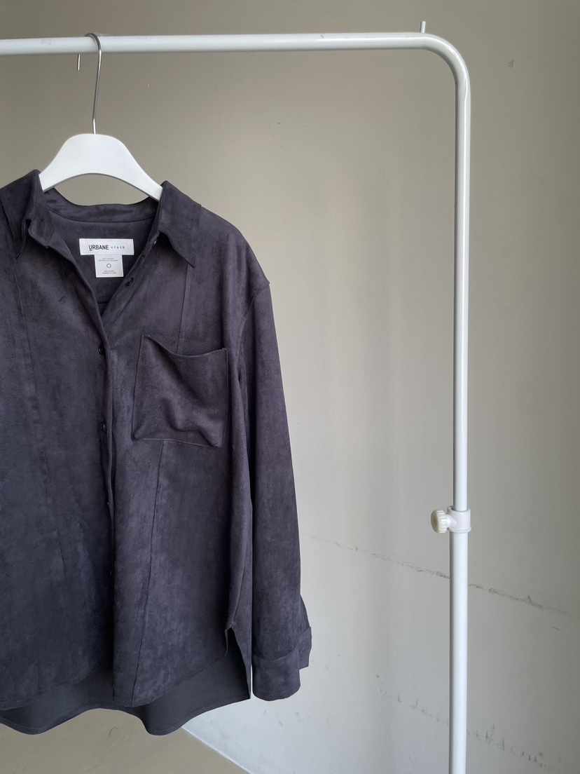 URBANE cloth韓國代購㊣女裝新品推薦熱賣人氣夾克絨面革鏤空URBANE cloth夾克