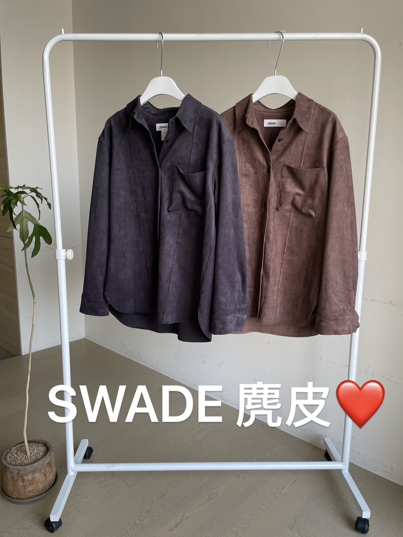 URBANE cloth韓國代購㊣女裝新品推薦熱賣人氣夾克絨面革鏤空URBANE cloth夾克